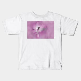 Close Up Of Alstroemeria Flower Kids T-Shirt